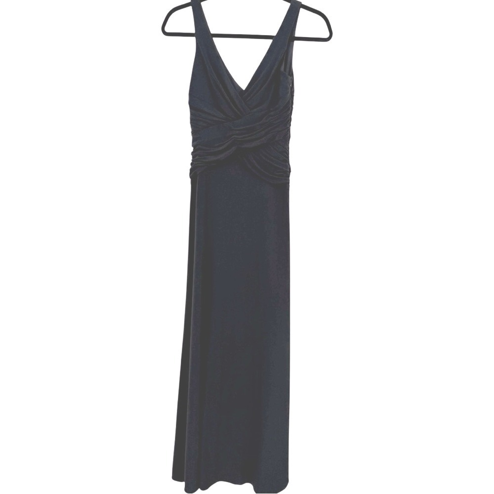 NWT Vintage‎ 90s Laundry by Shelli Segal V-Neck Sleeveless Evening Gown Size 0